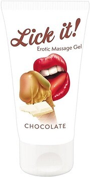 Фото Lick-it Chocolate масажна інтимна гель-змазка 50 мл