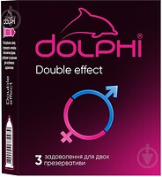 Фото Dolphi Double effect презервативи 3 шт