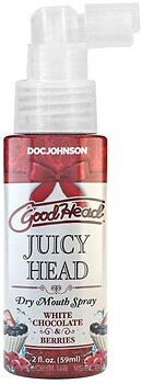 Фото Doc Johnson GoodHead Juicy Head White Chocolate and Berries інтимна гель-змазка 59 мл