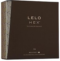 Фото Lelo HEX Condoms Respect XL презервативы 36 шт.