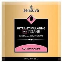 Фото Sensuva Ultra-Stimulating On Insane Cotton Candy інтимна гель-змазка 6 мл