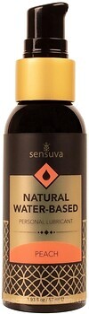 Фото Sensuva Natural Water-Based Peach інтимна гель-змазка 57 мл