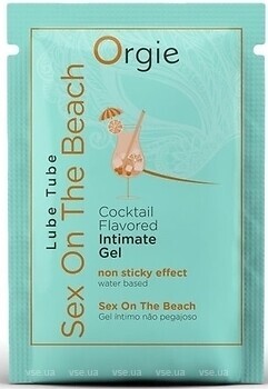 Фото Orgie Lube Tube коктейль Секс на пляжі інтимна гель-змазка 2 мл