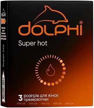 Фото Dolphi Super hot презервативи 3 шт