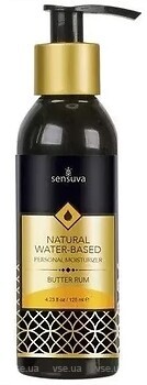 Фото Sensuva Natural Water-Based Butter Rum інтимна гель-змазка 125 мл