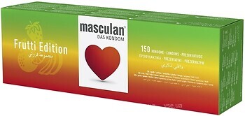 Фото Masculan Frutti Edition презервативи 150 шт