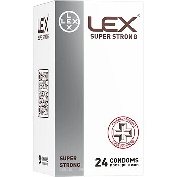 Фото LEX Super Strong презервативи 24 шт
