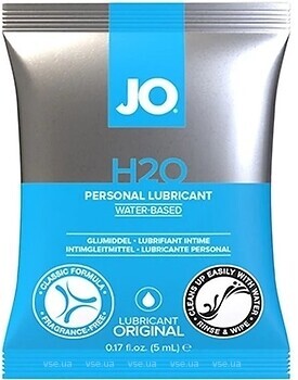 Фото System Jo H2O Original інтимна гель-змазка 5 мл