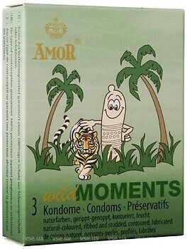 Фото Amor Wild Moments презервативы 3 шт