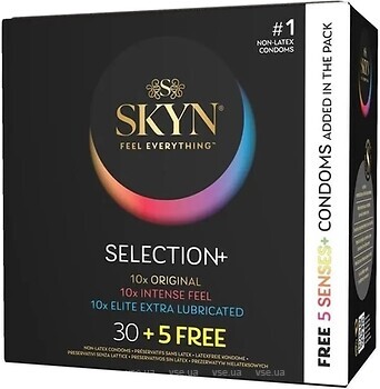 Фото Skyn Selection презервативи безлатексні 35 шт