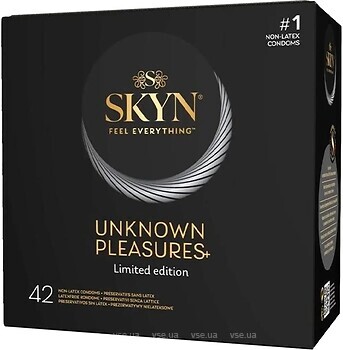 Фото Skyn Unknown Pleasures презервативи безлатексні 42 шт