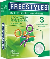 Фото Freestyles Max Pleasure презервативы 3x3 шт