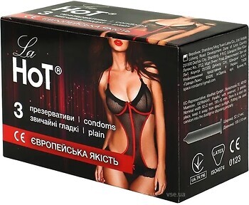 Фото La Hot Classic презервативи 24x3 шт