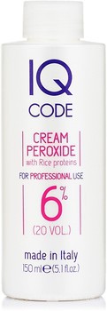 Фото IQ code Cream Peroxide 6% 20 vol 150 мл