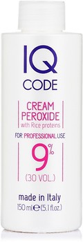 Фото IQ code Cream Peroxide 9% 30 vol 150 мл