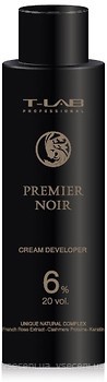 Фото T-Lab Professional Premier Noir Cream Developer 6% 20 vol 150 мл