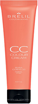 Фото Brelil Professional CC Color Cream рожевий корал