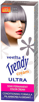 Фото Venita Trendy Color Cream 15 Темне срібло 105 мл