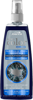 Фото Joanna Ultra Color System Hair Rinse Spray Блакитний