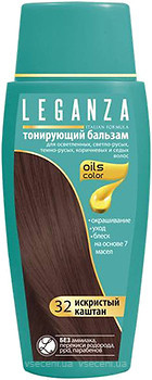 Фото Leganza Oils color 32 Іскристий каштан