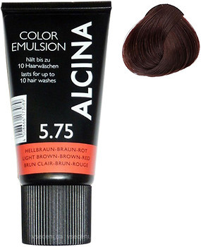 Фото Alcina Color Emulsion 5.75 світлий шатен коричнево-червоний
