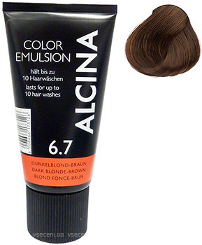 Фото Alcina Color Emulsion 6.7 темний блондин коричневий