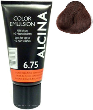 Фото Alcina Color Emulsion 6.75 темний блондин коричнево-червоний