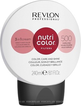 Фото Revlon Professional Nutri Color Filters 500 пурпурно-червоний 240 мл