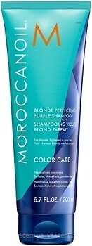 Фото Moroccanoil Blonde Perfecting Purple Shampoo с фиолетовым пигментом 200 мл
