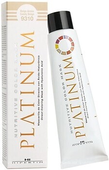 Фото Hipertin Platinum Nutritive Color Mask 9310 Пісочний-бежевий