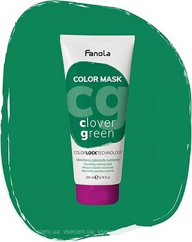 Фото Fanola Color Mask For Hair зелена конюшина