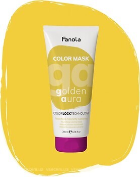 Фото Fanola Color Mask For Hair атмосферний золотистий