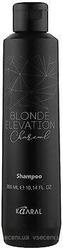 Фото Kaaral Blonde Elevation Charcoal Shampoo чорний