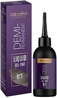 Фото DeMira Professional Demi-Permanent Liquid Gel-Tint 8/1 світло-русявий попелястий