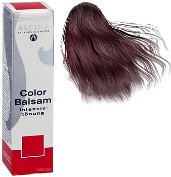 Фото Alcina Balance Color Balsam 5.5 Light Brown Red світло-коричневий червоний