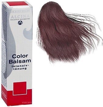 Фото Alcina Balance Color Balsam 6.5 Dark Blonde-Red темно-русый красный