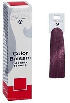 Фото Alcina Balance Color Balsam 7.6 Medium Blond Violet середньо-русявий фіолетовий