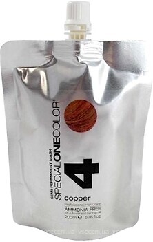 Фото Trendy Hair Special One Color Semi-Permanent Mask 4 Copper мідний