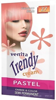 Фото Venita Trendy Color Cream 27 Рожевий фламінго 35 мл