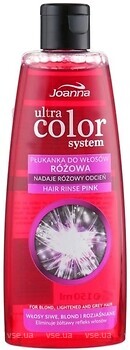 Фото Joanna Ultra Color System Hair Rinse Pink Рожевий