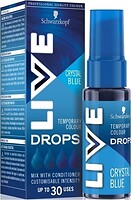 Фото Schwarzkopf Professional LIVE Drops Crystal Blue кристально-блакитний