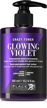 Фото Black Professional Line Crazy Toner Glowing Violet світиться фіолетовий