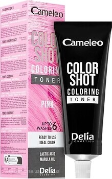 Фото Delia Cosmetics Cameleo Color Shot pink рожевий