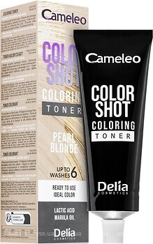 Фото Delia Cosmetics Cameleo Color Shot pearl blonde перлинний блонд