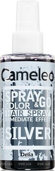 Фото Delia Cosmetics Cameleo Spray & Go Silver срібло