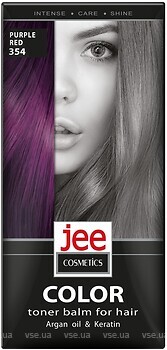 Фото Jee Cosmetics 354 фіолетово-червоний