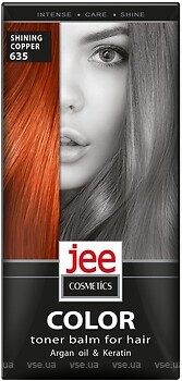 Фото Jee Cosmetics 635 сяючий мідний