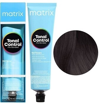 Фото Matrix Tonal Control Pre-Bonded Acidic Gel Toner 4AA шатен глибокий