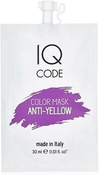 Фото IQ code Color Mask Anti-Yellow анти-жовтий