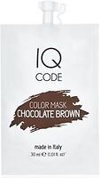 Фото IQ code Color Mask Chocolate Brown темний шоколадний